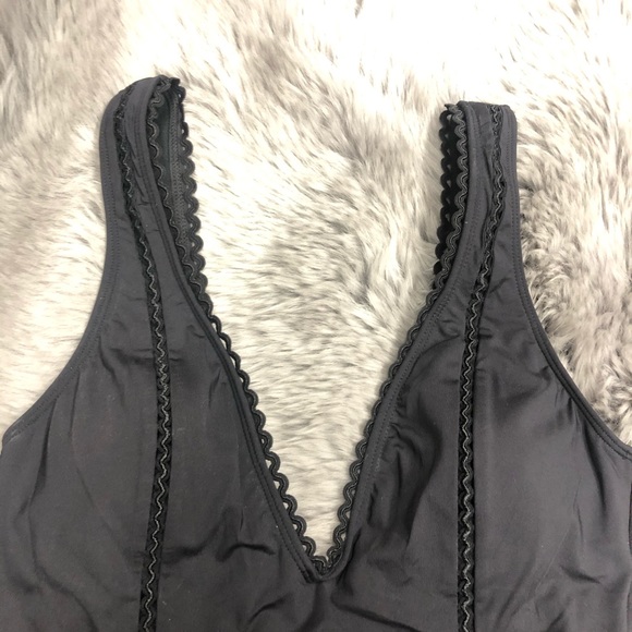 Kenneth Cole | Women's Deep V Neck One Piece - Picture 4 of 4